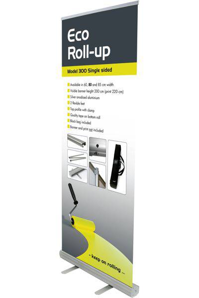 Roll-Up Banner Model 300 von Fahnen-Kreisel