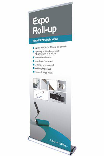 Roll-Up Banner Model 301 von Fahnen-Kreisel