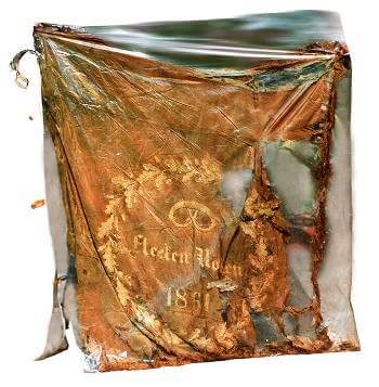 Vereinsfahne Woerten restaurieren 