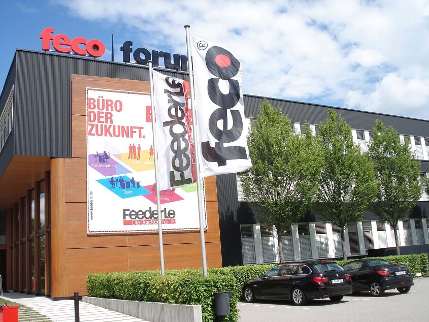 Werbefahnen feco forum von Fahnen-Kreisel