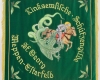 Gestickte Fahne für Linksemliche Schützengilde St Georg von Fahnen-Kreisel