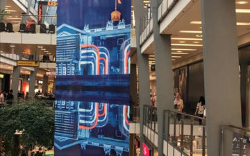 Innen Deko-Banner ECE-Center Schlosslichtspiele Karlsruhe